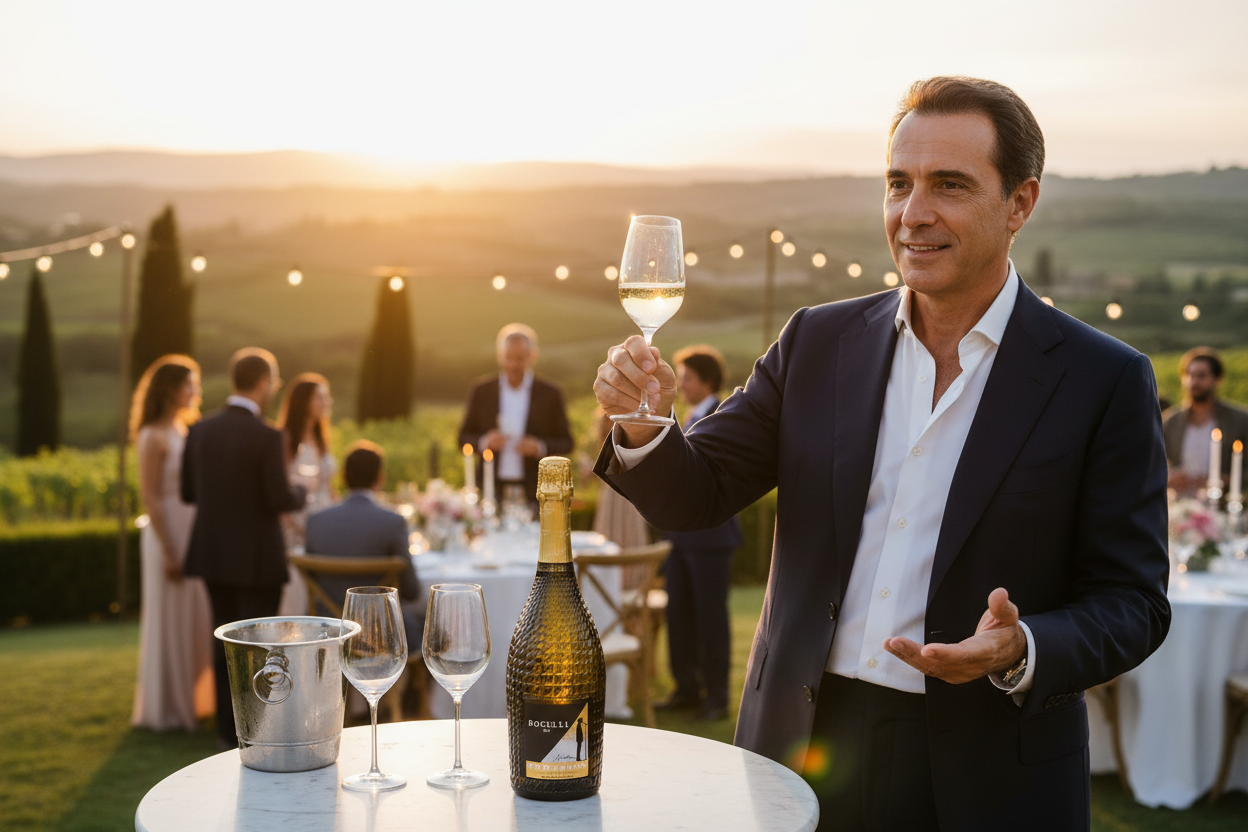 PROSECCO DOC - Andrea Bocelli lifestyle shot 2